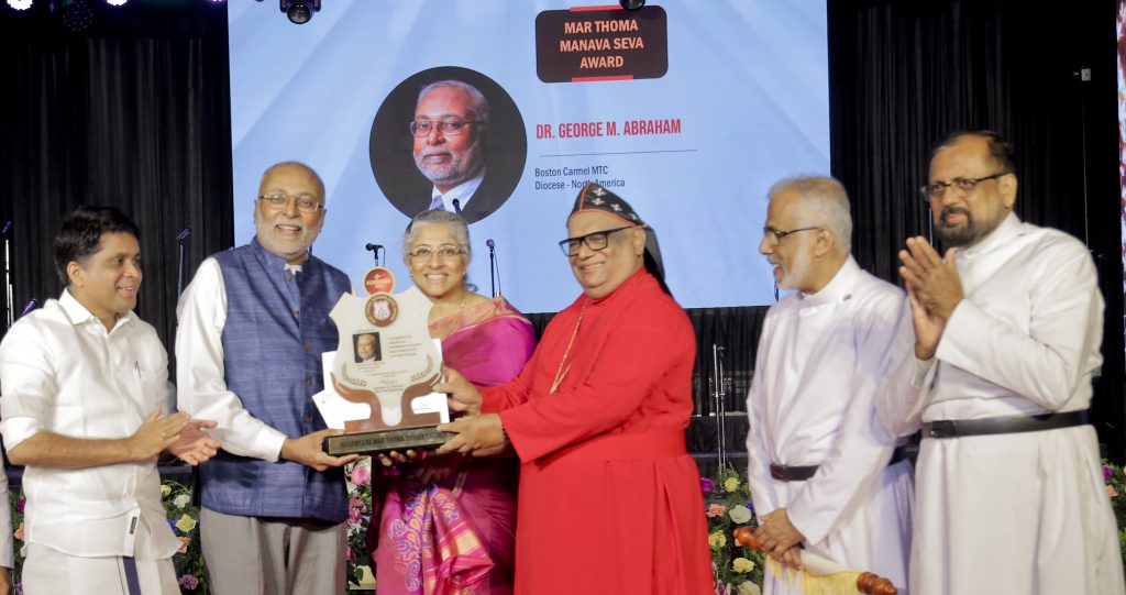 MAR THOMA MANAVA SEVA AWARD 2025